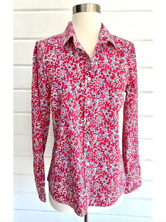 J. Crew Tops - J. CREW The Perfect Shirt in Liberty Wiltshire Print - M